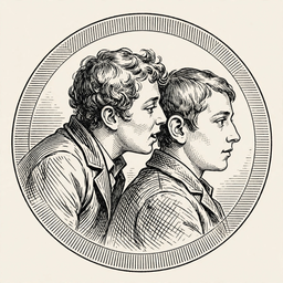 The AI Wire logo: one person whispering into another's ear